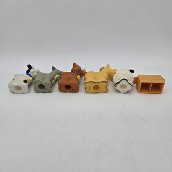 Fisher Price Little People Animal Sounds Farm Barn Silo Playset Animals Works EU - Picture 6 of 15